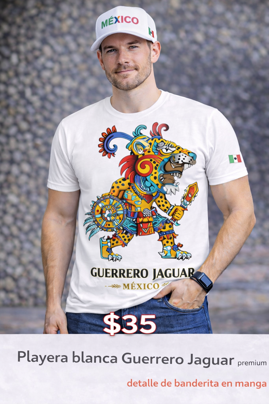 Blanca de luxe guerrero jaguar