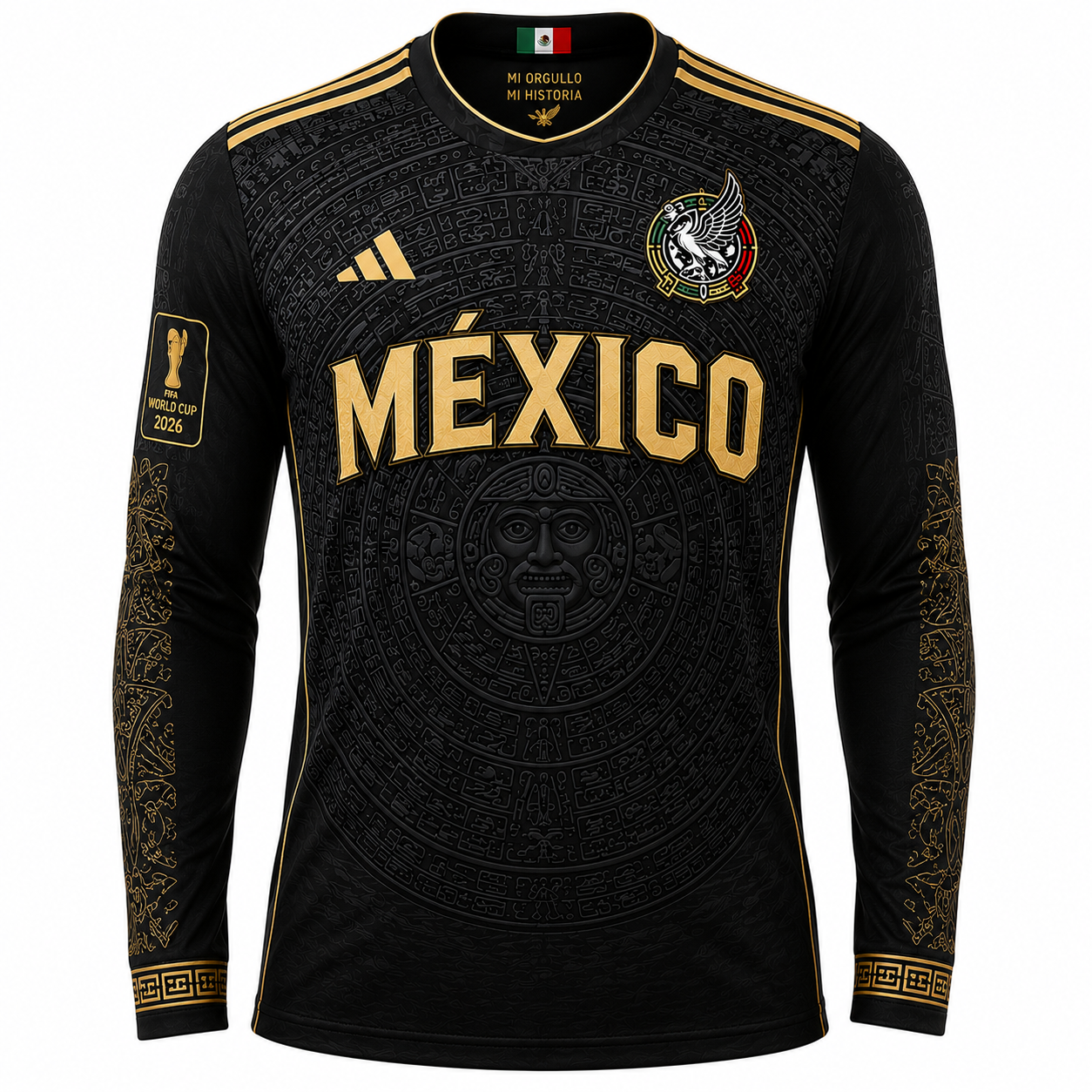 México Heritage Edition – Black Gold (Manga Larga)