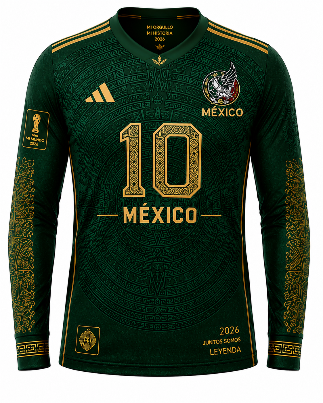 MÉXICO X LEGADO ETERNO™ (Manga Larga Verde)