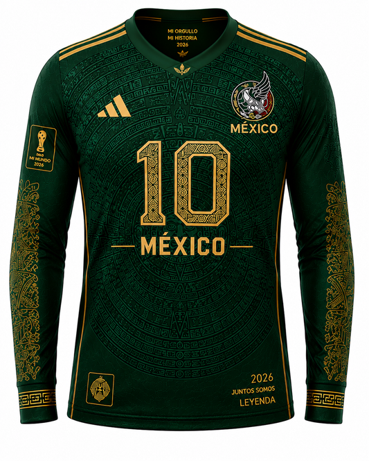 MÉXICO X LEGADO ETERNO™ (Manga Larga Verde)