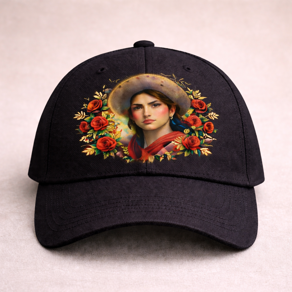 Gorra negra La Adelita
