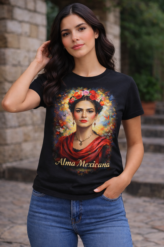 Playera negra premium Alma Mexicana
