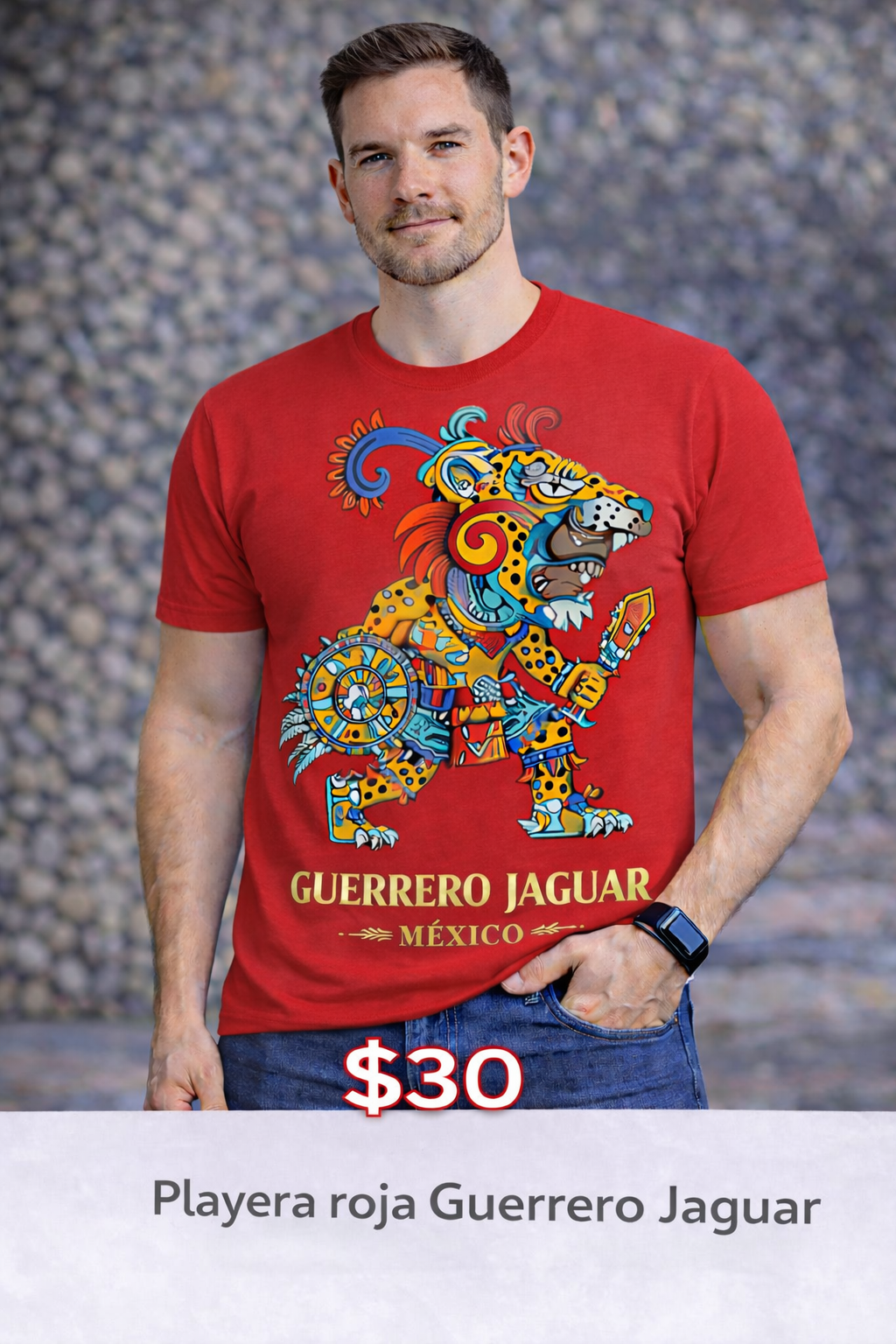Roja premium Guerrero Jaguar