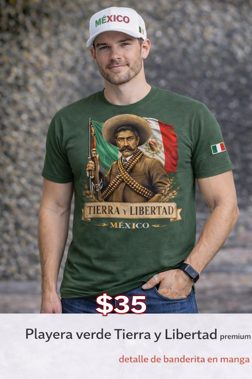 Verde de luxe tierra y libertad