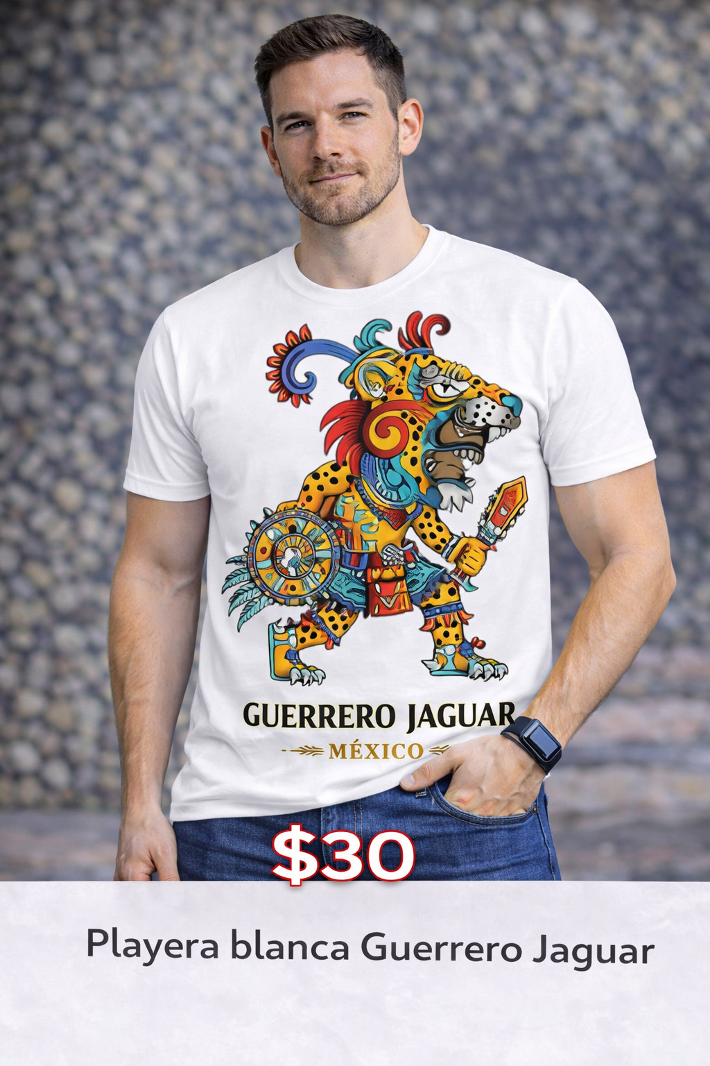 Blanca premium Guerrero Jaguar