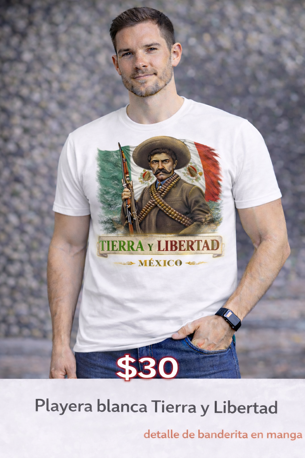 Blanca premium Tierra y Libertad