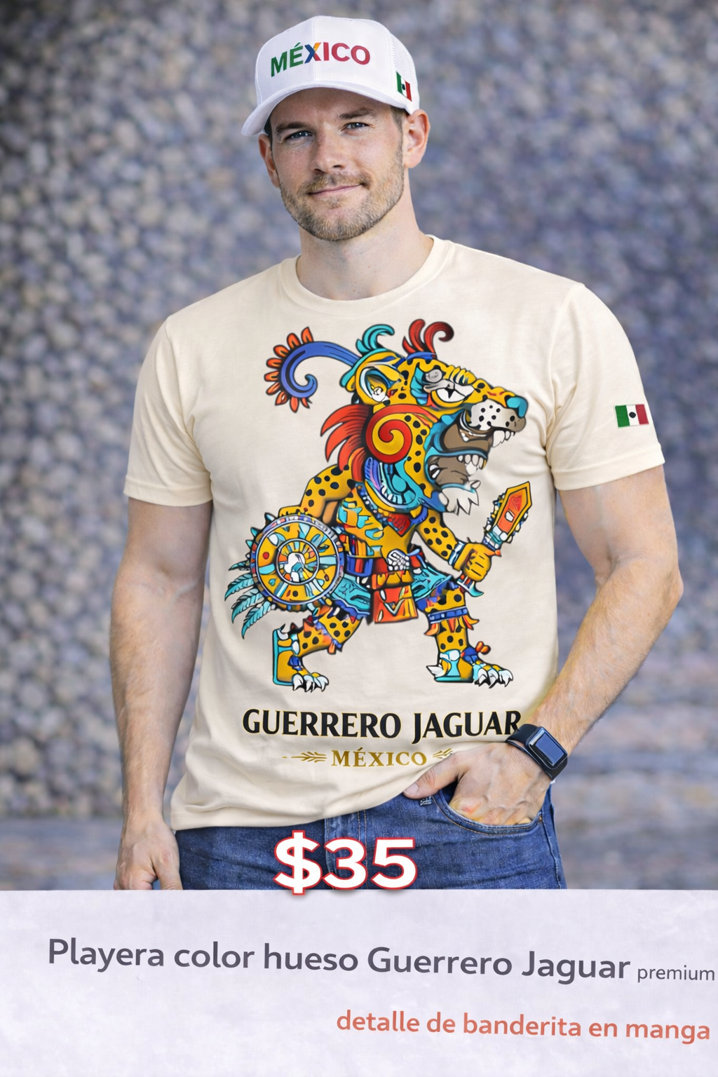 Marfil de luxe guerrero jaguar