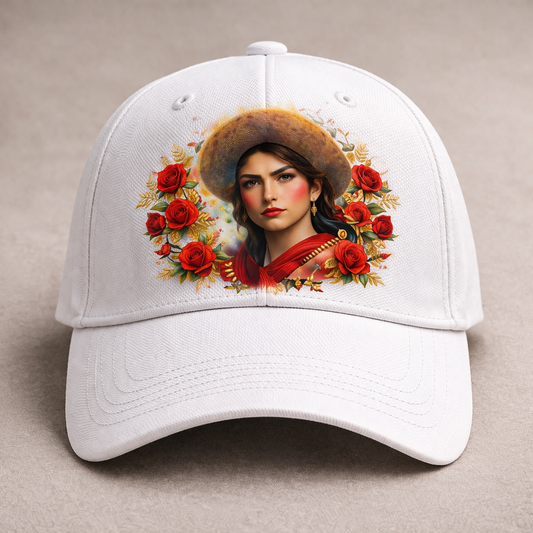 Gorra blanca La Adelita
