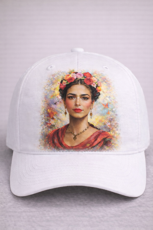 Gorra blanca Alma Mexicana